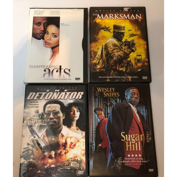 Wesley Snipes DVD Movies Lot of 4 - Picture 1 of 12